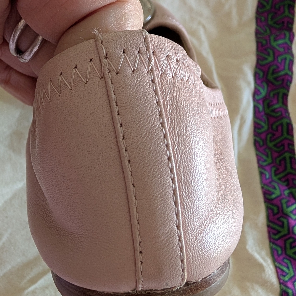 Tory Burch Pink Liana Ballet Flats - Picture 4 of 12